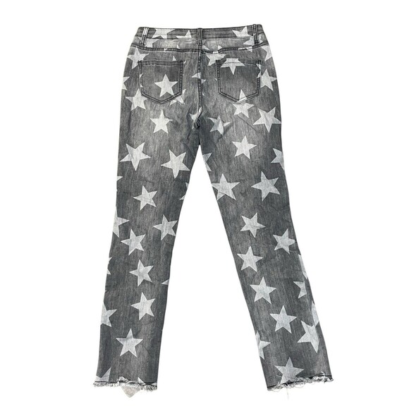Women’s Size Medium Distressed Star Rock Jeans Eagel Los Angeles - Picture 4 of 8